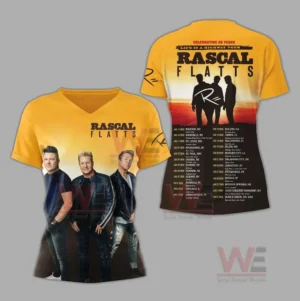 rascal flatts 25th anniversary life is a highway tour shirt img 5 68mYj