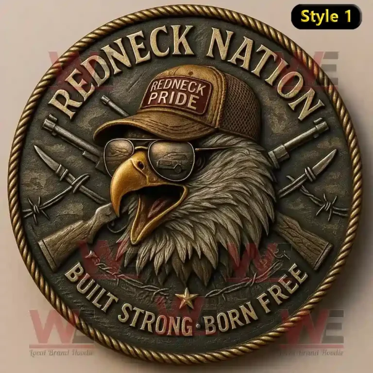 Local Reneck Redneck Nation This Is My Pride Commemorative Coin - WeLocalBrandHoodie