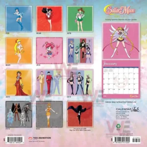 sailor moon 2026 wall calendar img 7 AaLHG