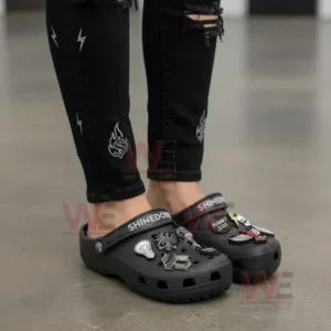 shinedown crocs clogs with charms img 5