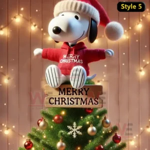 snoopy christmas tree topper img 4