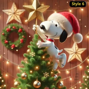 snoopy christmas tree topper img 5