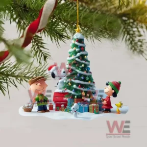 SNOOPY CHRISTMAS TREE TOPPER WITH ORNAMENT 21 snoopy christmas tree topper with ornament img 9 SFr5A