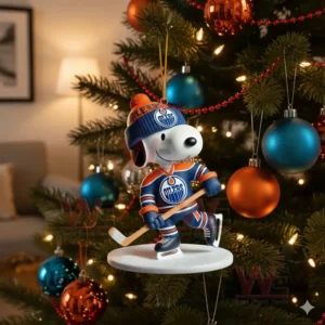 Snoopy Ice Hockey Christmas Ornament 15 snoopy ice hockey christmas ornament img 6 IiWmC