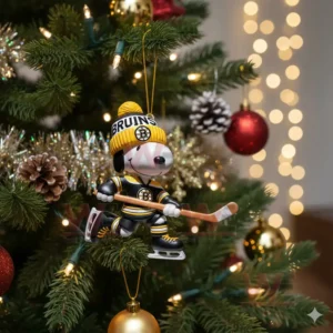 Snoopy Ice Hockey Christmas Ornament 17 snoopy ice hockey christmas ornament img 8 pQwZD