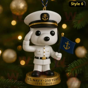 Snoopy United States Armed Forces 250th Anniversary Ornament 11 snoopy united states armed forces 250th anniversary ornament img 5 5wuH5
