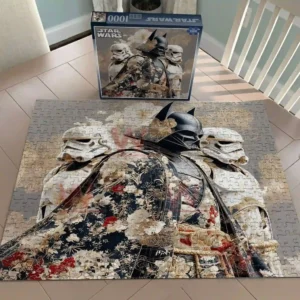 Star Wars Darth Vader and Stormtrooper Premium Wooden Puzzles-1000 Pieces