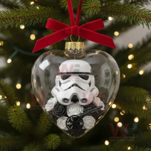 Star Wars Stormtrooper Darth Vader Heart Ornament 14 star wars stormtrooper darth vader heart ornament img 4 ljYdm