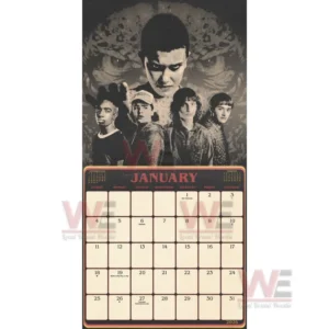 Stranger Things 2026 Wall Calendar 31 stranger things 2026 wall calendar img 16 kzy7R