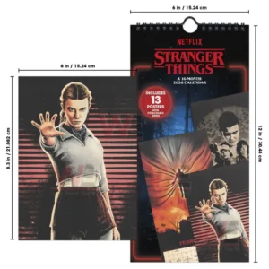 Stranger Things 2026 Wall Calendar 38 stranger things 2026 wall calendar img 6 WQU4v
