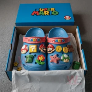 super mario crocs clogs with charms img 4
