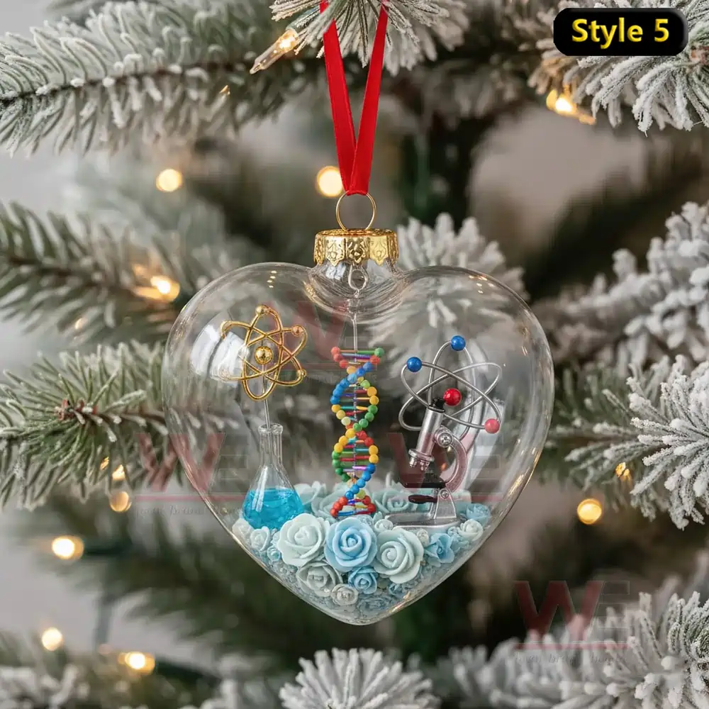 Teacher Heart Ornament 7 Teacher Heart Ornament - Image 7