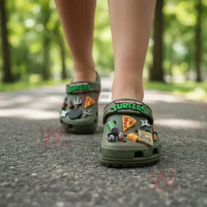 teenage mutant ninja turtles crocs clogs with charms img 4