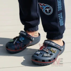 tennessee titans nfl crocs clogs with charms img 4