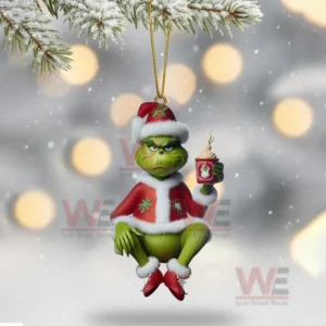 the grinch christmas tree topper with ornament img 4 yv6BI