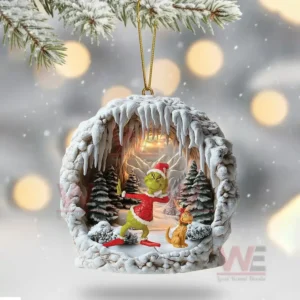 the grinch christmas tree topper with ornament img 6 yvzW8