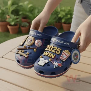 toronto blue jays world series 2025 champions crocs clogs with charms img 4