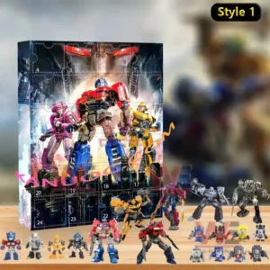 Transformers 2025 advent calendar with Optimus Prime Bumblebee Arcee and collectible figures!