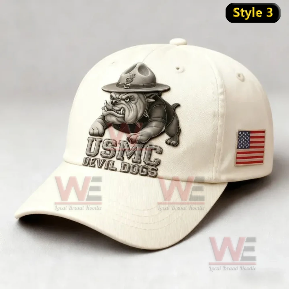 USMC Devil Dog 250th Birthday Casual Cap - WeLocalBrandHoodie