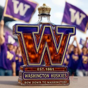 uw washington huskies limited edition whiskey bottle img 4 U5QKU