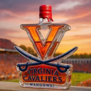 Virginia Cavaliers Limited Edition WAHOOWA Whiskey Bottle 14 virginia cavaliers limited edition whiskey bottle img 6 8b1MS