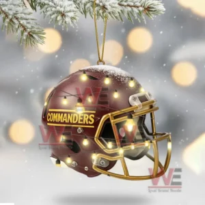 washington cammanders christmas tree topper with ornament img 8