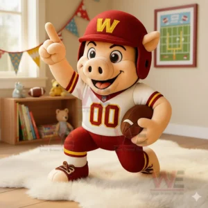 Washington Commenders Major Tuddy PLUSH PILLOW