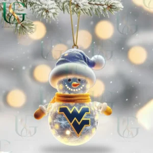 West Virginia Mountaineers Christmas Tree Topper With Ornament 22 west virginia mountaineers christmas tree topper with ornament img 6