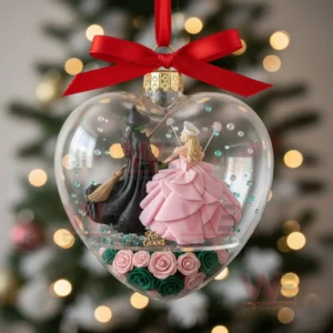 wicked elphaba and glinda heart ornament img 4 KzK0n