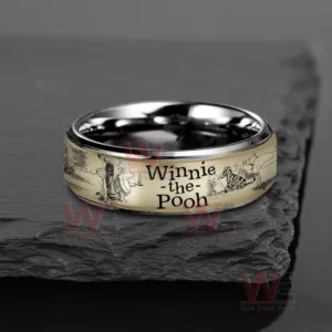 winnie the pooh silver tungsten rings img 4 srnAx