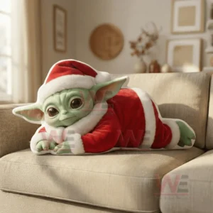 Yoda Star Wars Irregularly Shaped Flannel Pillow