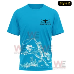zach bryan whith heaven on tour 2026 shirt img 1