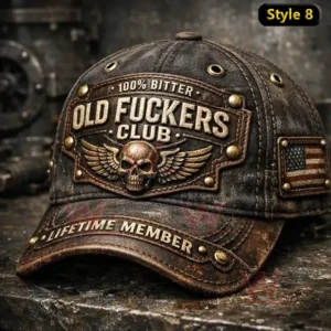 10025 bitter old fuckers club lifetime member vintage printed hat img 7 Rs6Gw