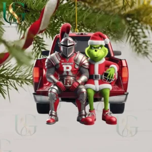 Rutgers Scarlet Knights Christmas Ornament