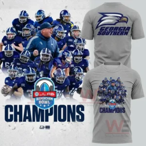 Championship football shirt and hoodie set featuring team celebration graphics and bold champions design!