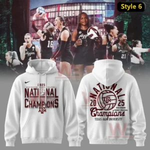 2025 national champions texas a26m womenE28099s volleyball hoodie img 5 dBVbg