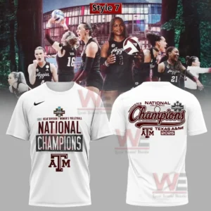2025 national champions texas a26m womenE28099s volleyball t shirt img 6 Pxxzb