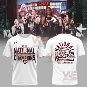2025 national champions texas a26m womenE28099s volleyball t shirt img 7 BEYsZ