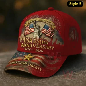 250th Anniversary of American Independence Cap Hat 9 250th anniversary of american independence hat img 4 W388k