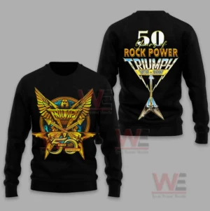 50 years of rock power triumph 1975 2025 shirt hoodie img 5 LFjgx