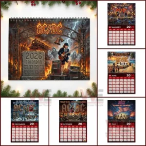 AC/DC Band 2026 Wall Calendar 13 acdc band 2026 wall calendar img 6 HT23Z
