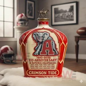 alabama crimson tide 133th anniversary whiskey bottle img 4 v7xo4