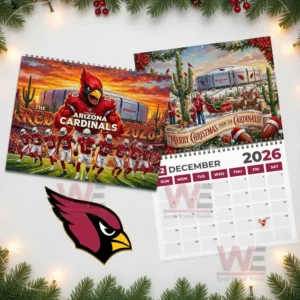 arizona cardinals 2026 wall calendar img 4 cyEdq