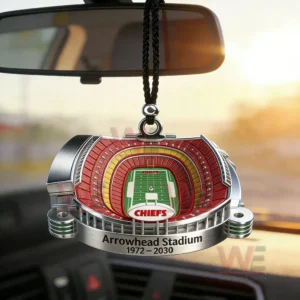 Arrowhead Stadium Farewell 3D Car Ornament