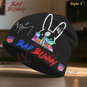 Bad Bunny Beanie Hat cap 9 bad bunny beanie hat cap img 4 rNnWw