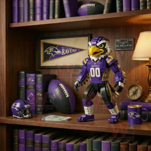 Baltimore Ravens Poe 30th Anniversary Brick Set