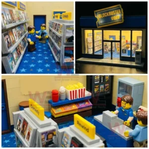 Blockbuster Video Classic Video Store Building Block Set 9 blockbuster video classic video store building block set img 5 FZ7Ra