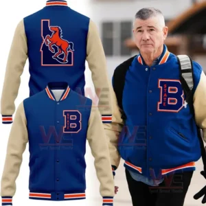 Boise State Broncos Vintage Logo Baseball Jacket
