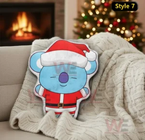 bt21 characters christmas custom shaped pillow img 7 XZk5l
