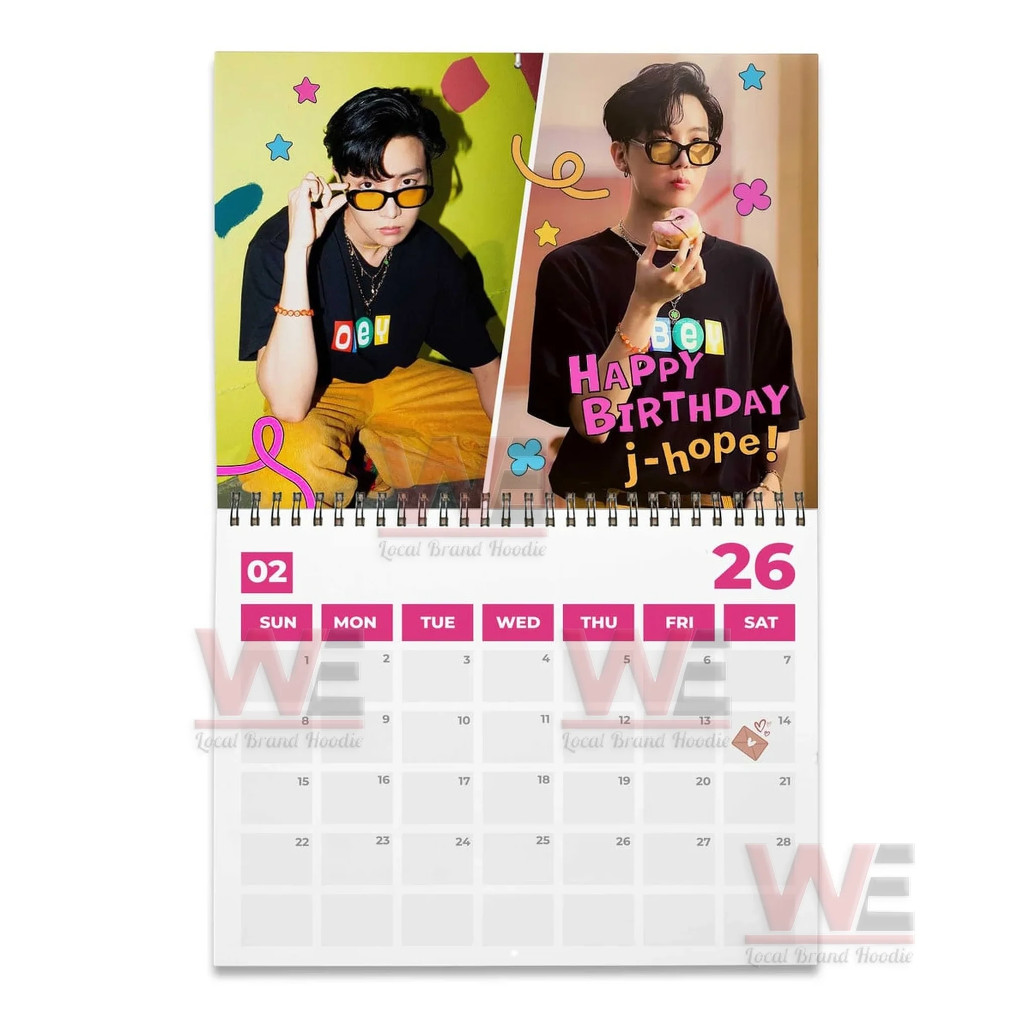 BTS Wall Calendar 2026 7 BTS Wall Calendar 2026 - Image 7
